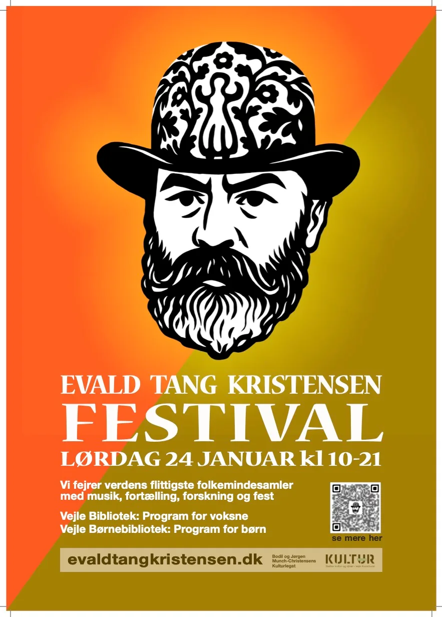 Evald Tang Kristensen fetsivalplakat